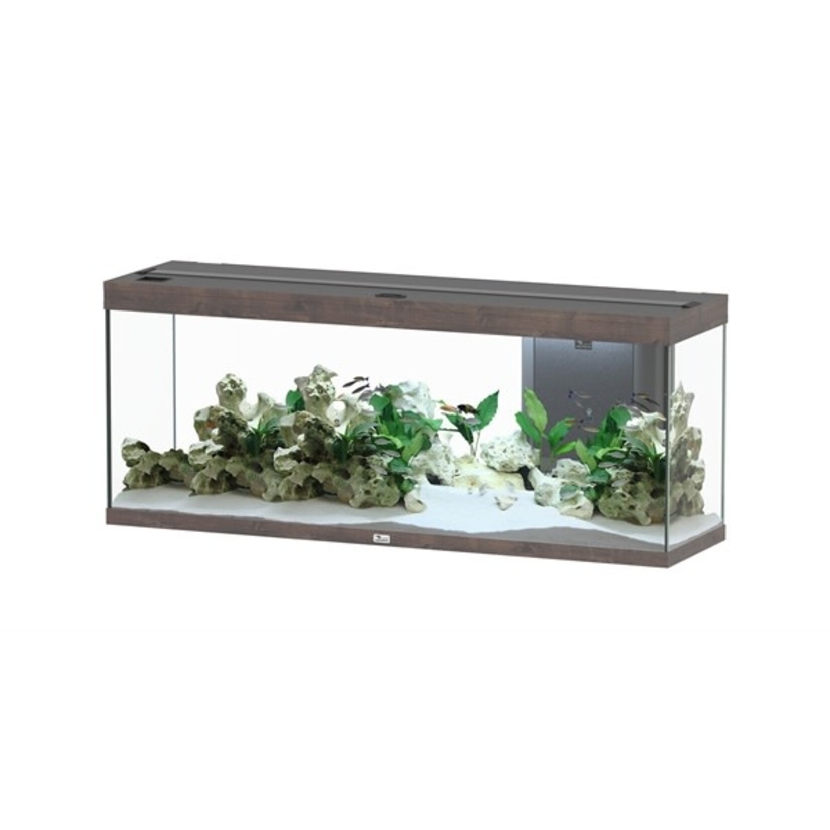 Aquatlantis Aquarium splendid 150 biobox dark wood-096
