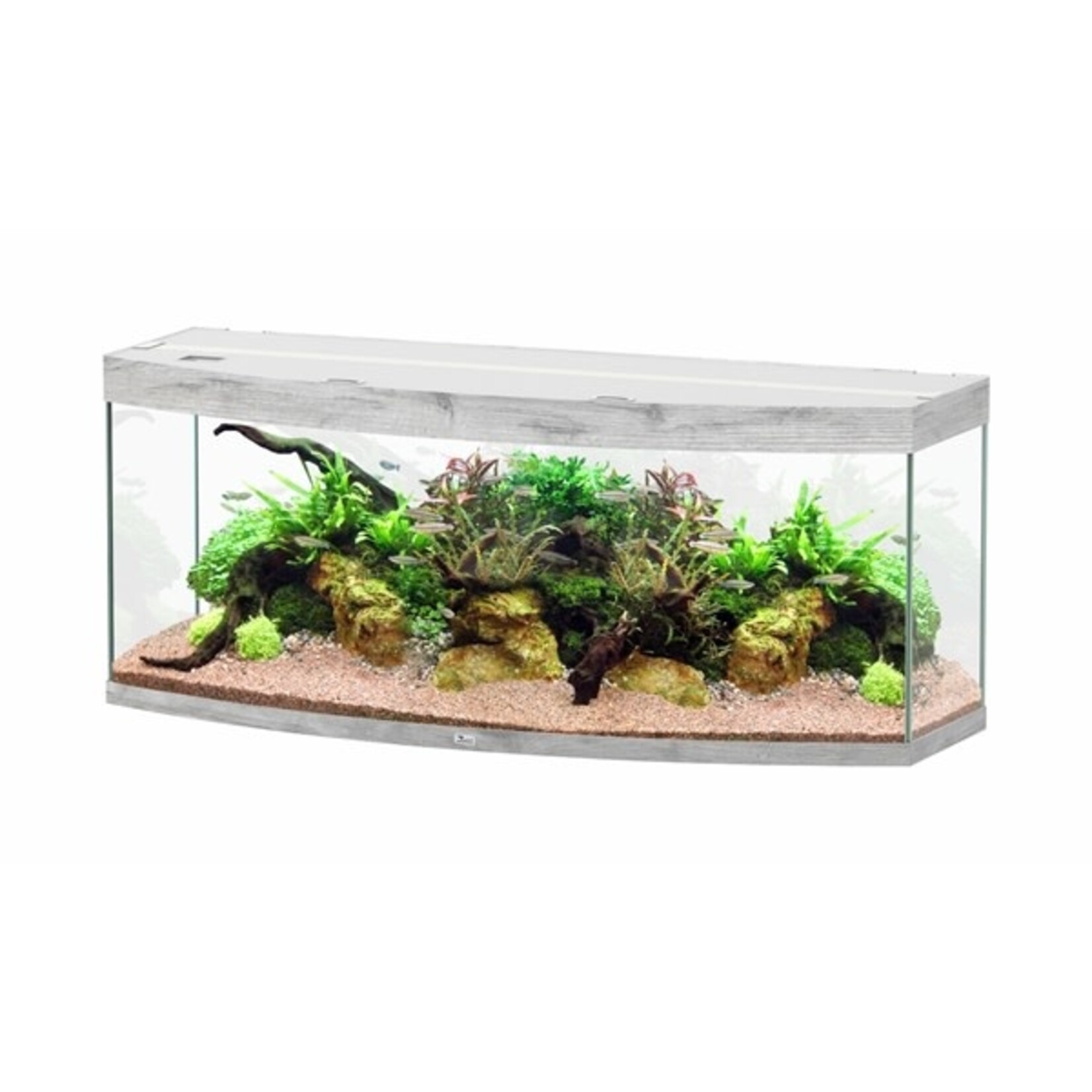Aquatlantis Aquarium sublime horizon 150 cm whitewash-088
