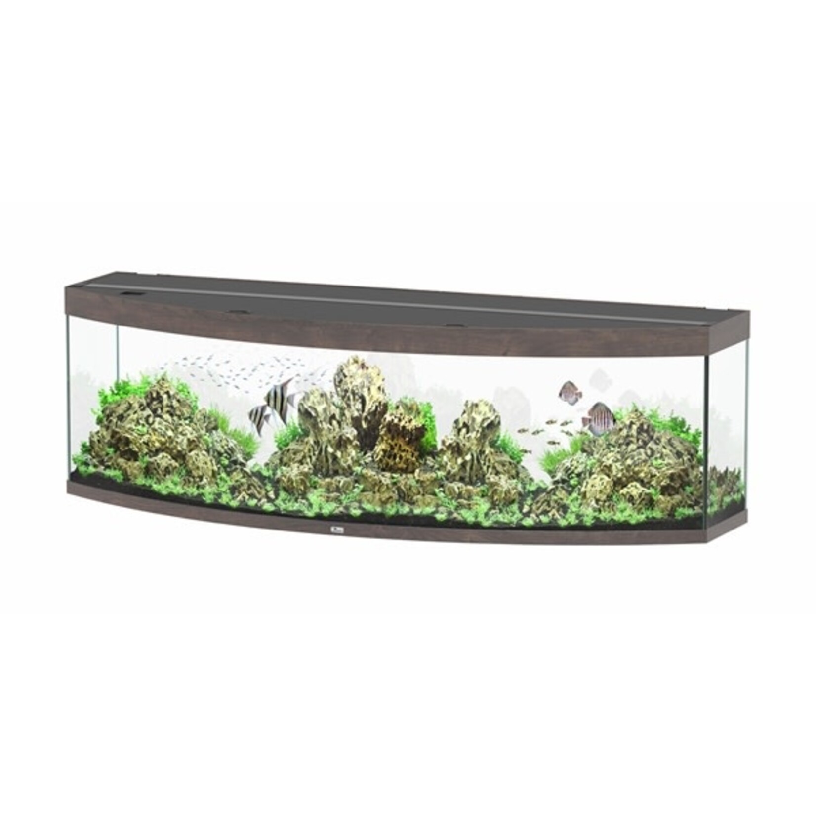 Aquatlantis Aquarium sublime horizon 200 cm donkerbruin-096