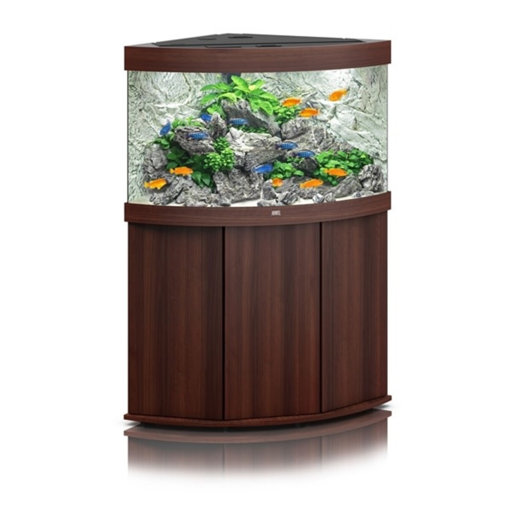Juwel Aquarium trigon 190 donkerbruin led
