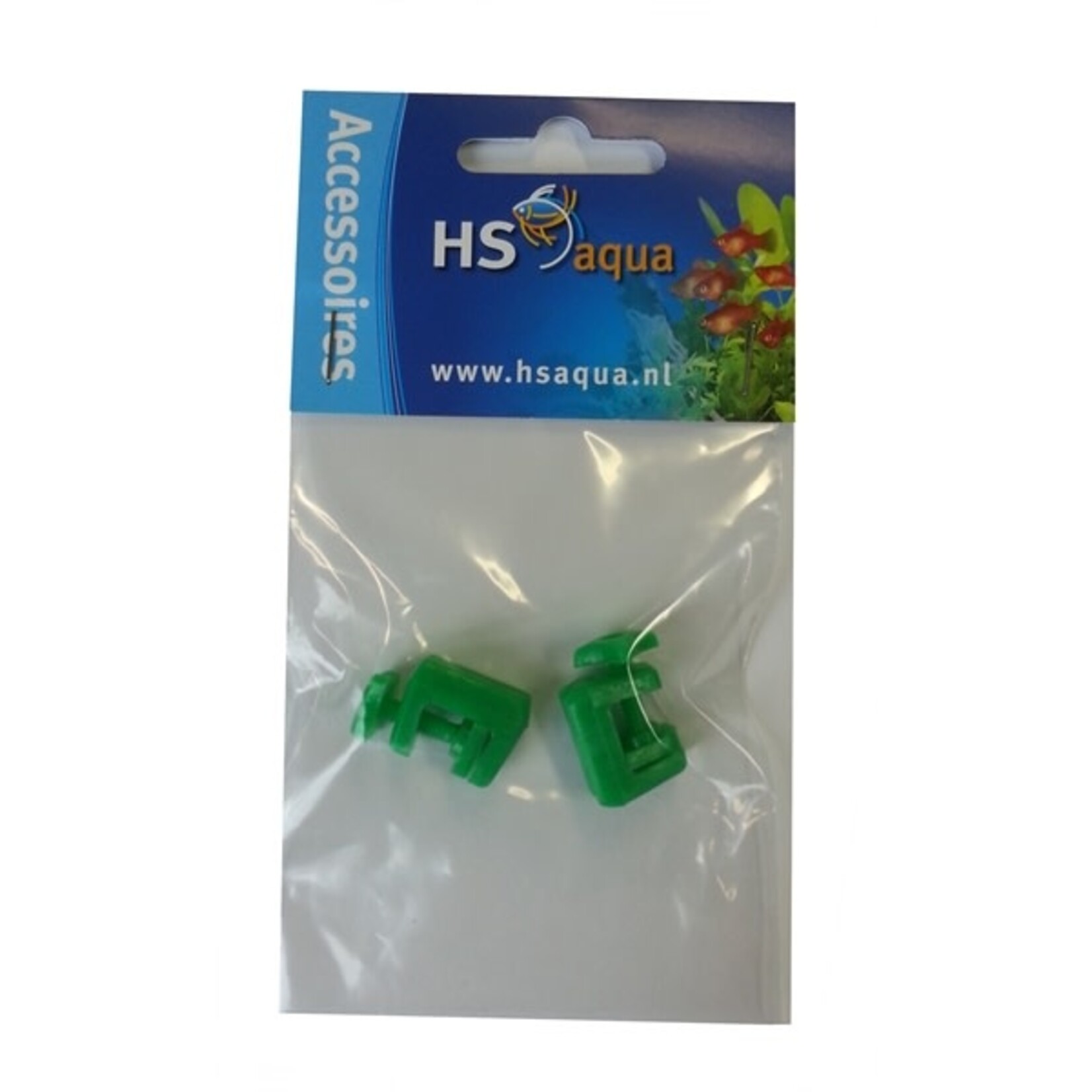 HS Aqua Slangklem plastic groen 4-6 per 2 st.