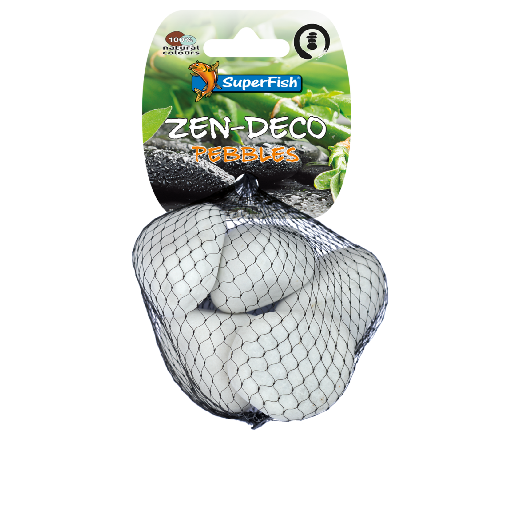 SuperFish SuperFish Zen Pebble Medium Wit 450 GRAM