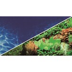 Hobby Foto achterwand planten 8/marin blue 30 cm x 1 meter