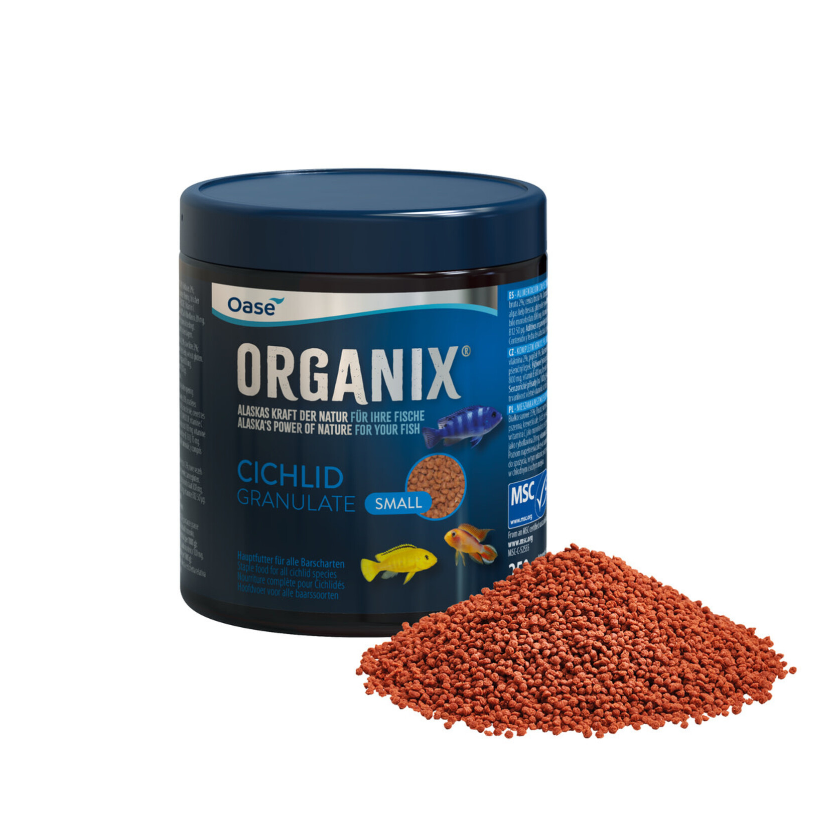 Organix Cichlid Granulate S 550 ml