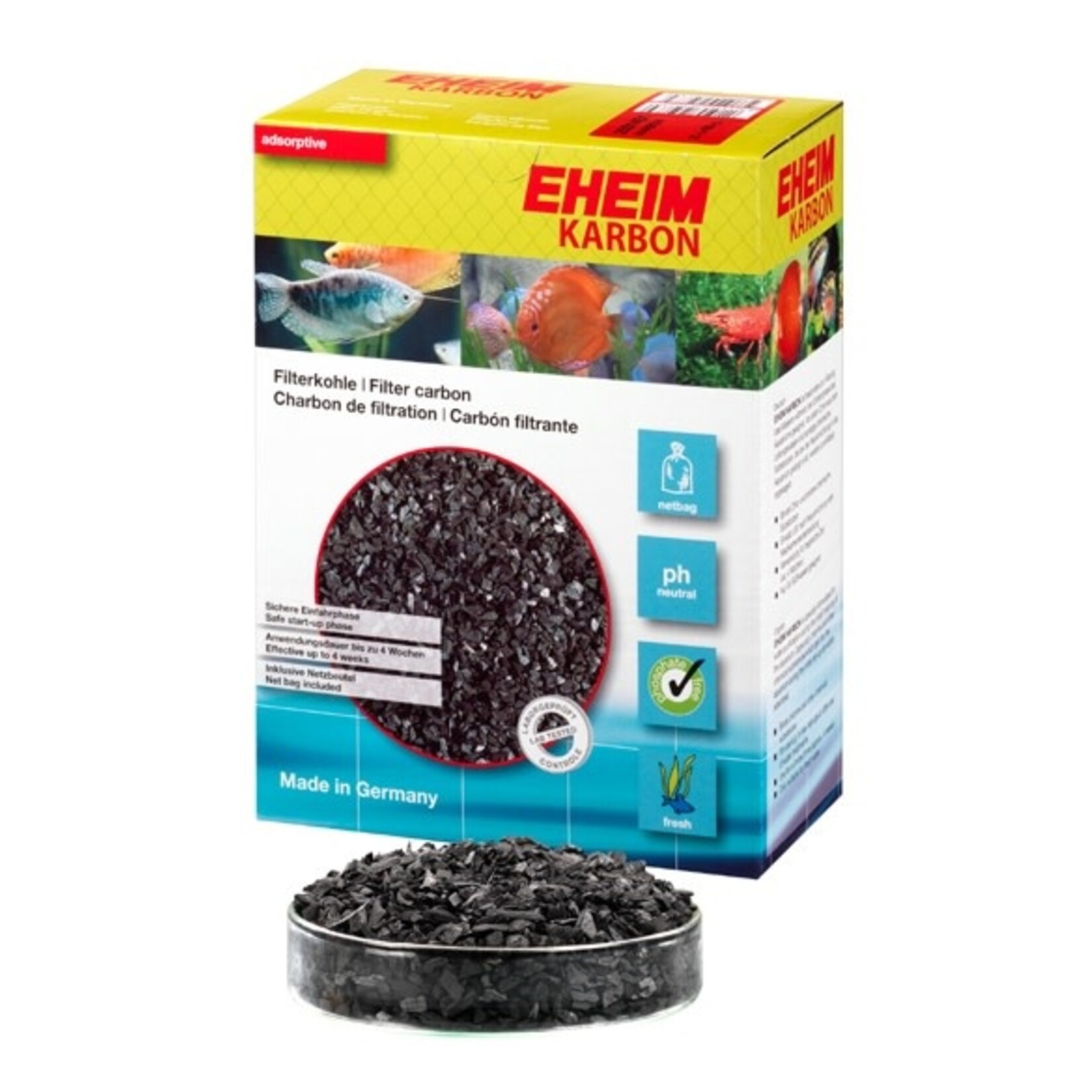 Eheim ehfi carbon cabbage 2 l with perlon net