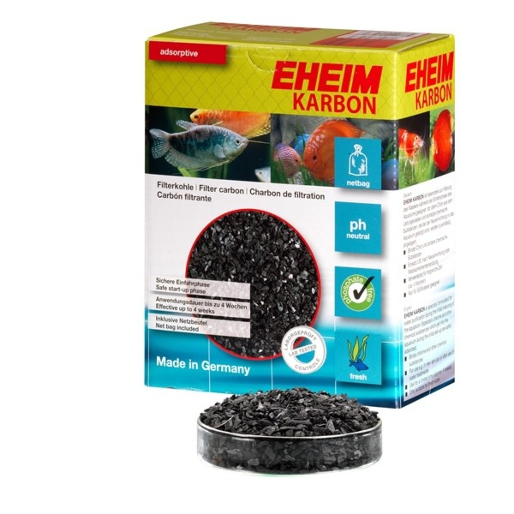 Eheim ehfi carbon cabbage 1 l with perlon net