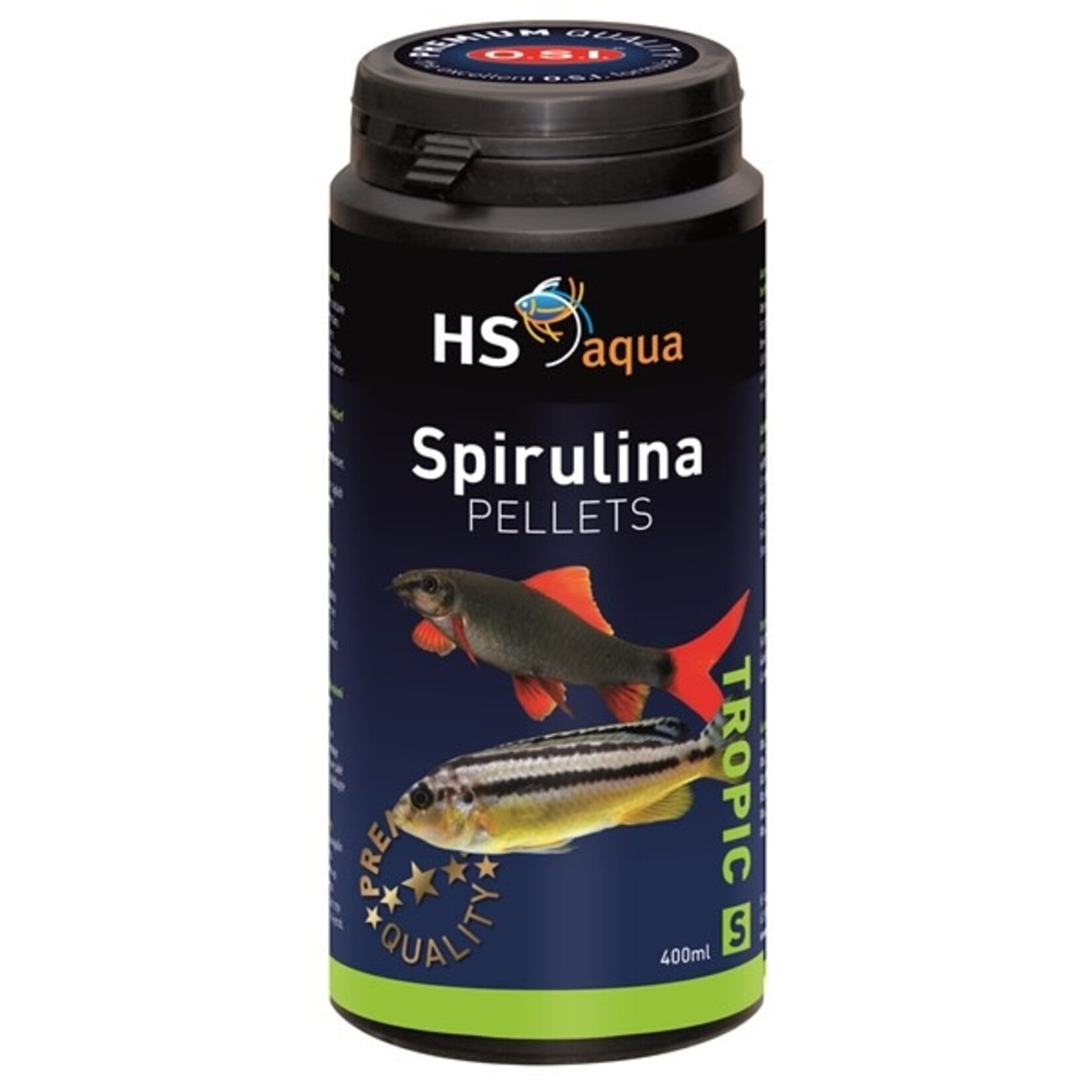 HS Aqua Spirulina pellets s 400 ml
