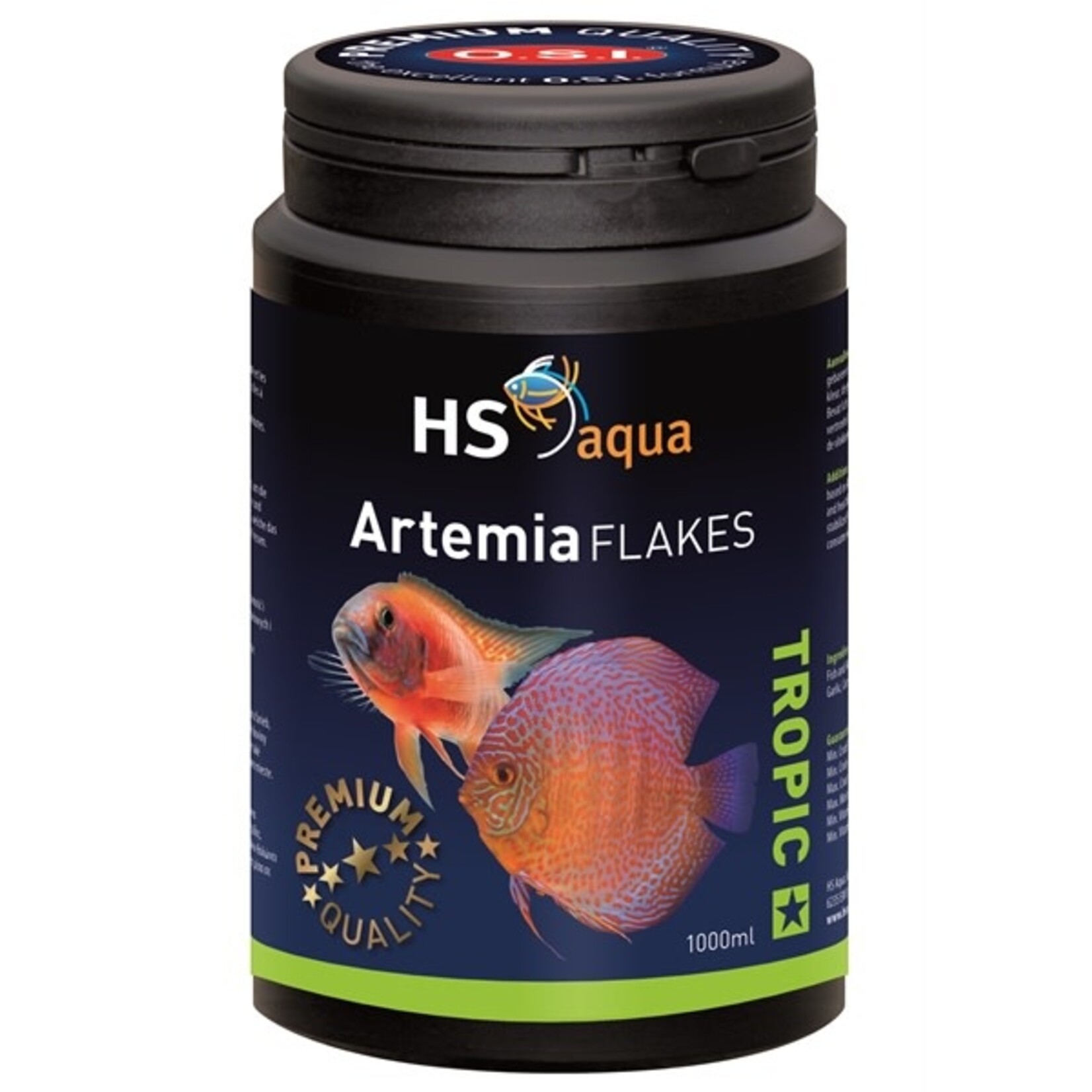 HS Aqua Artemia flakes 1000 ml