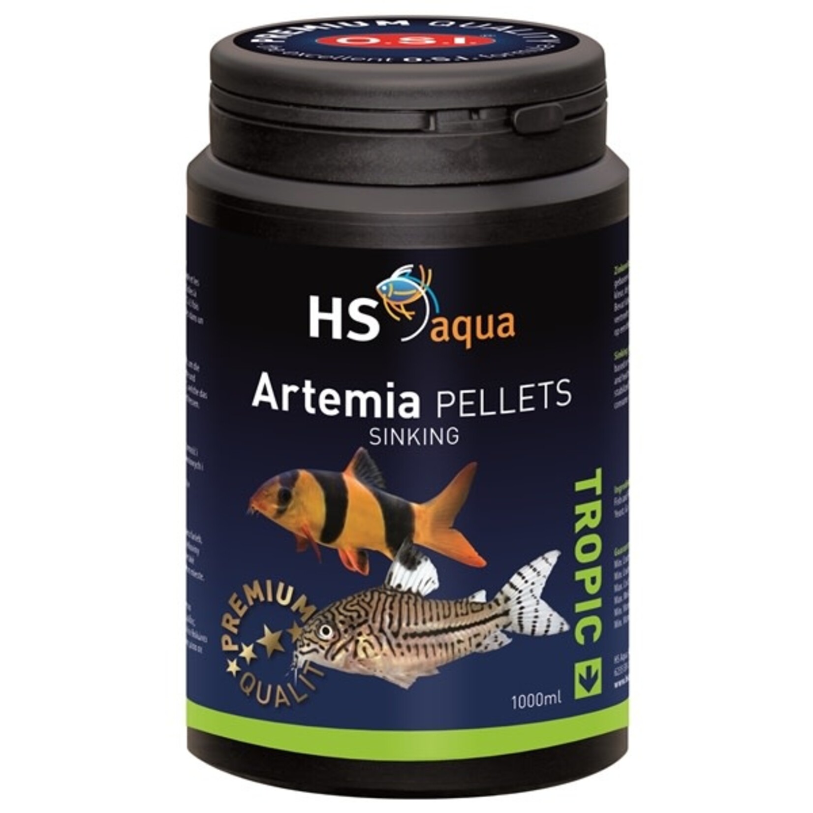 HS Aqua Artemia pellets 1000 ml