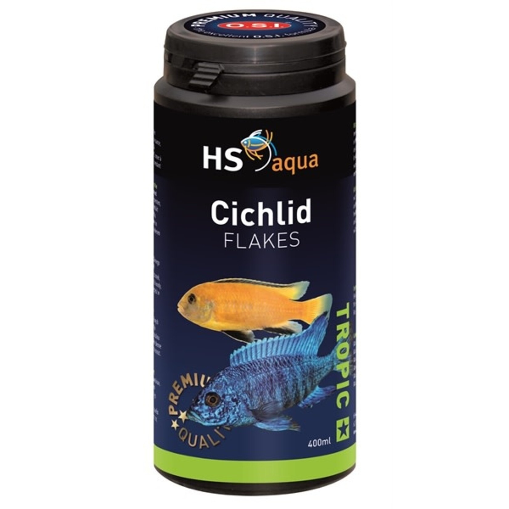 HS Aqua Cichlid flakes 400 ml