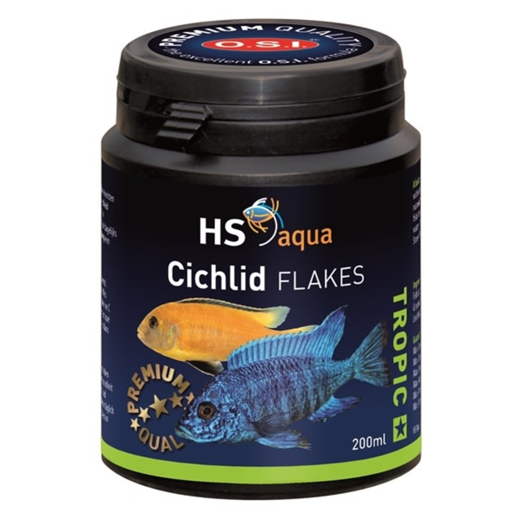 HS Aqua Cichlid flakes 200 ml