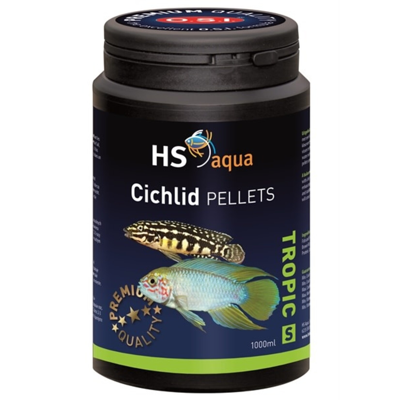 HS Aqua Cichlid pellets s 1000 ml