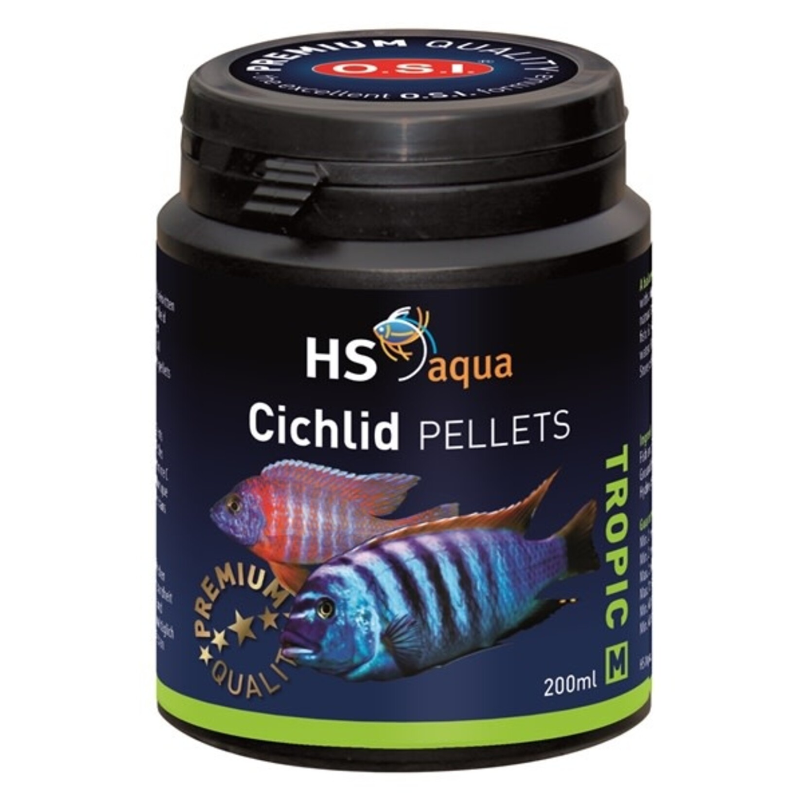 HS Aqua Cichlid pellets m 200 ml