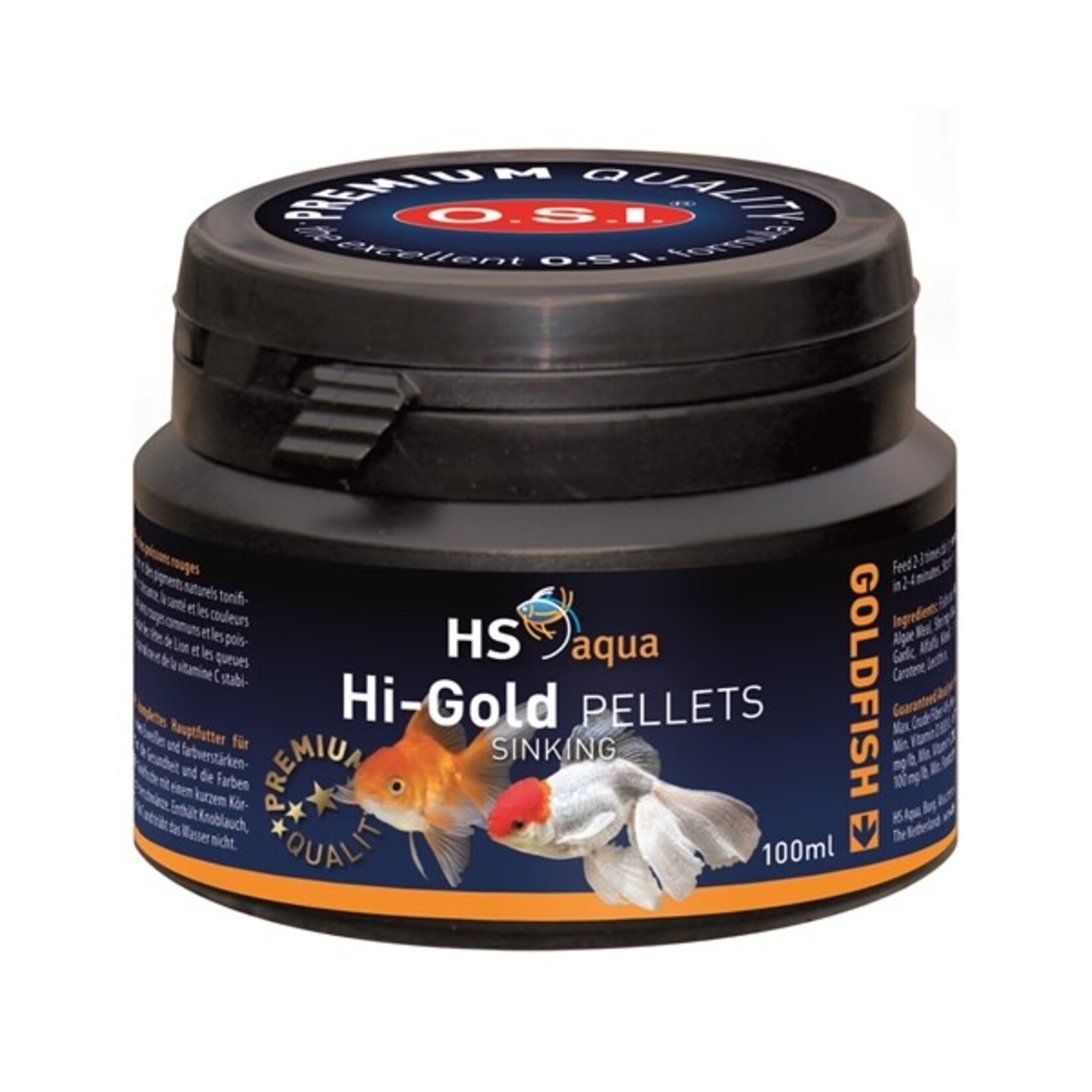HS Aqua Hi-gold pellets 100 ml