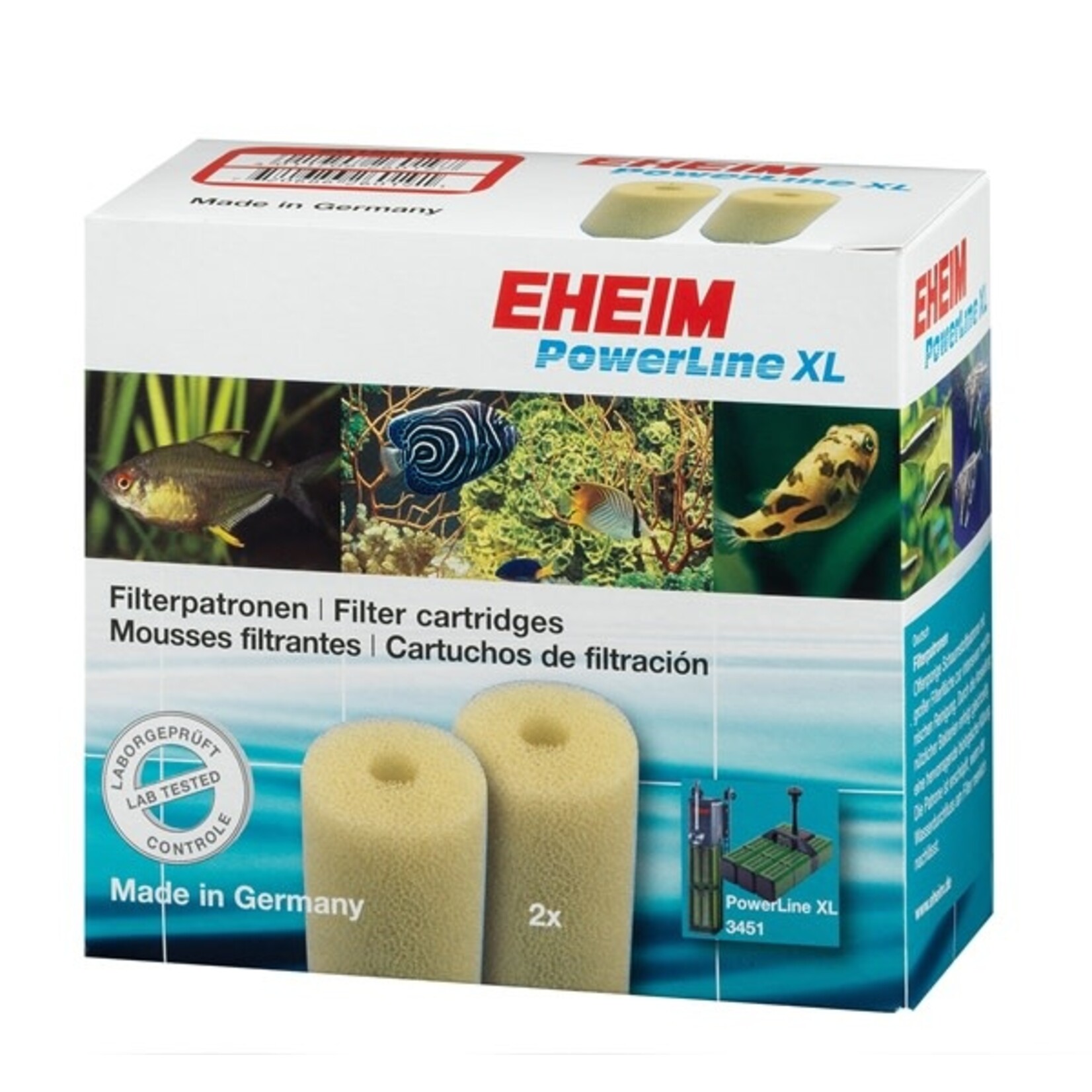 Eheim filter cartridge for 3451 2 pcs.