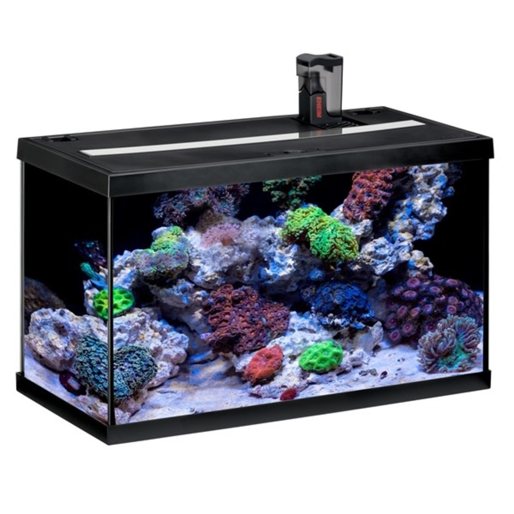 Eheim aquarium aquastar 63 marine black 60x30x35 cm 2x12wled