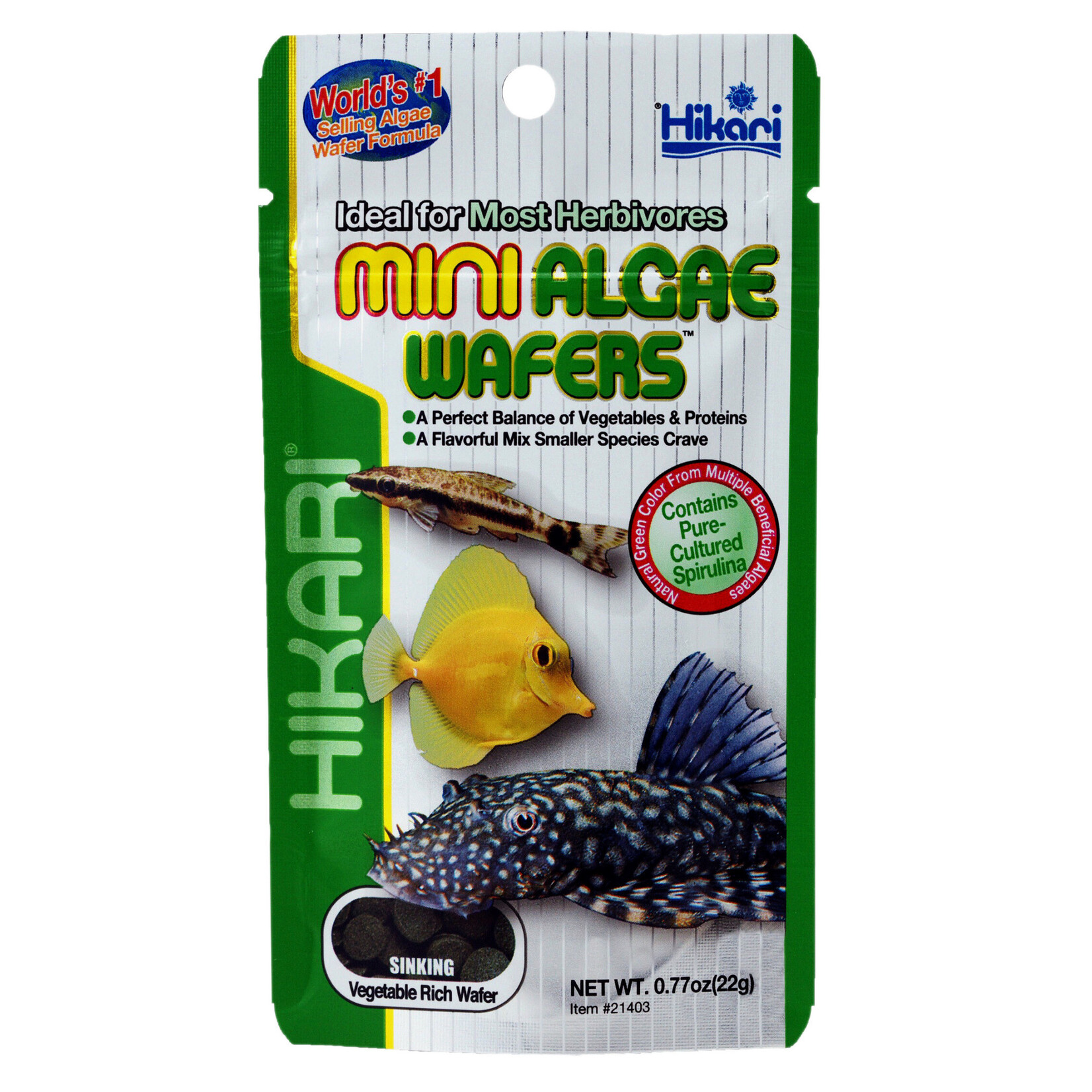 Hikari Mini algae wafers 22gr