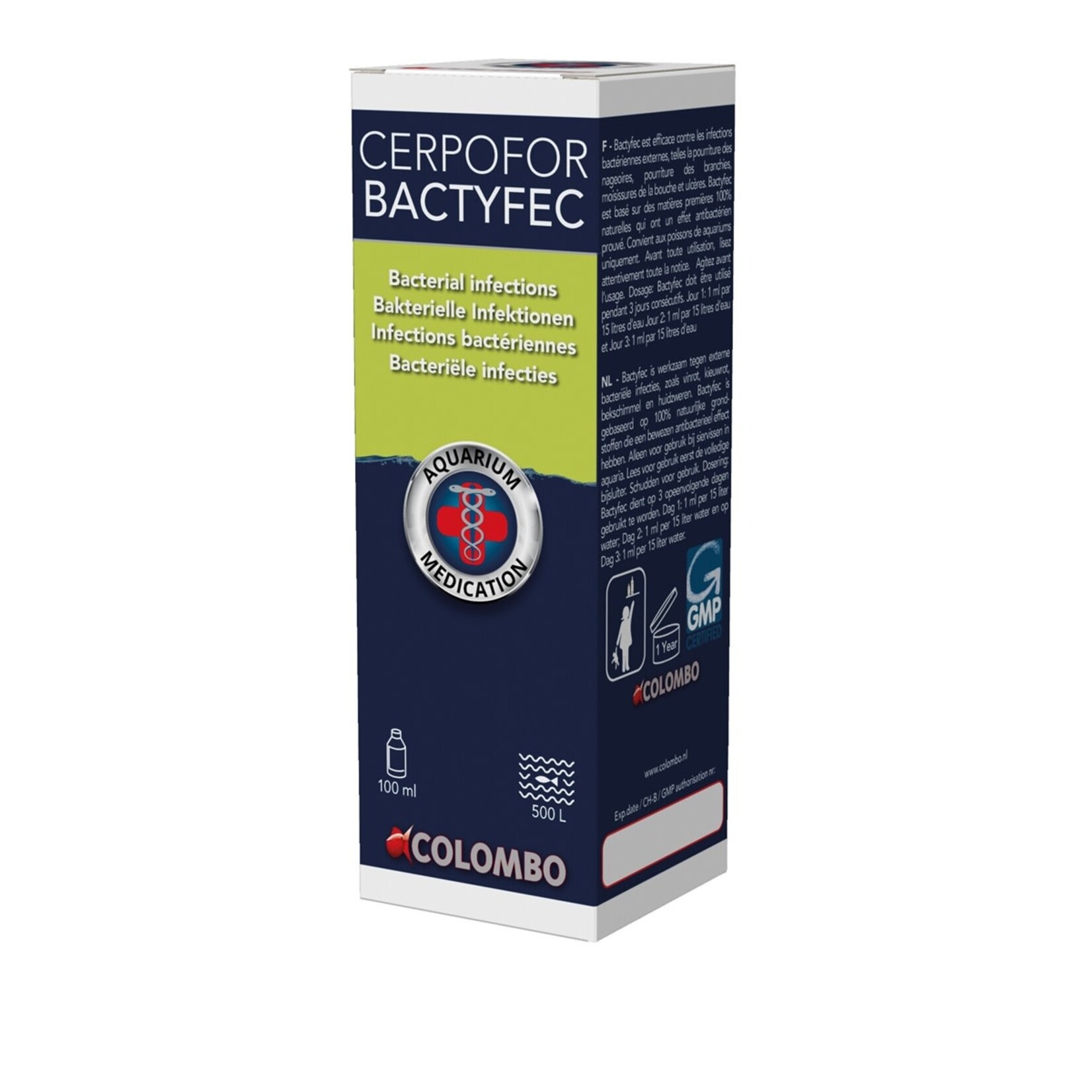 Cerpofor bactyfec 100ml / 500l