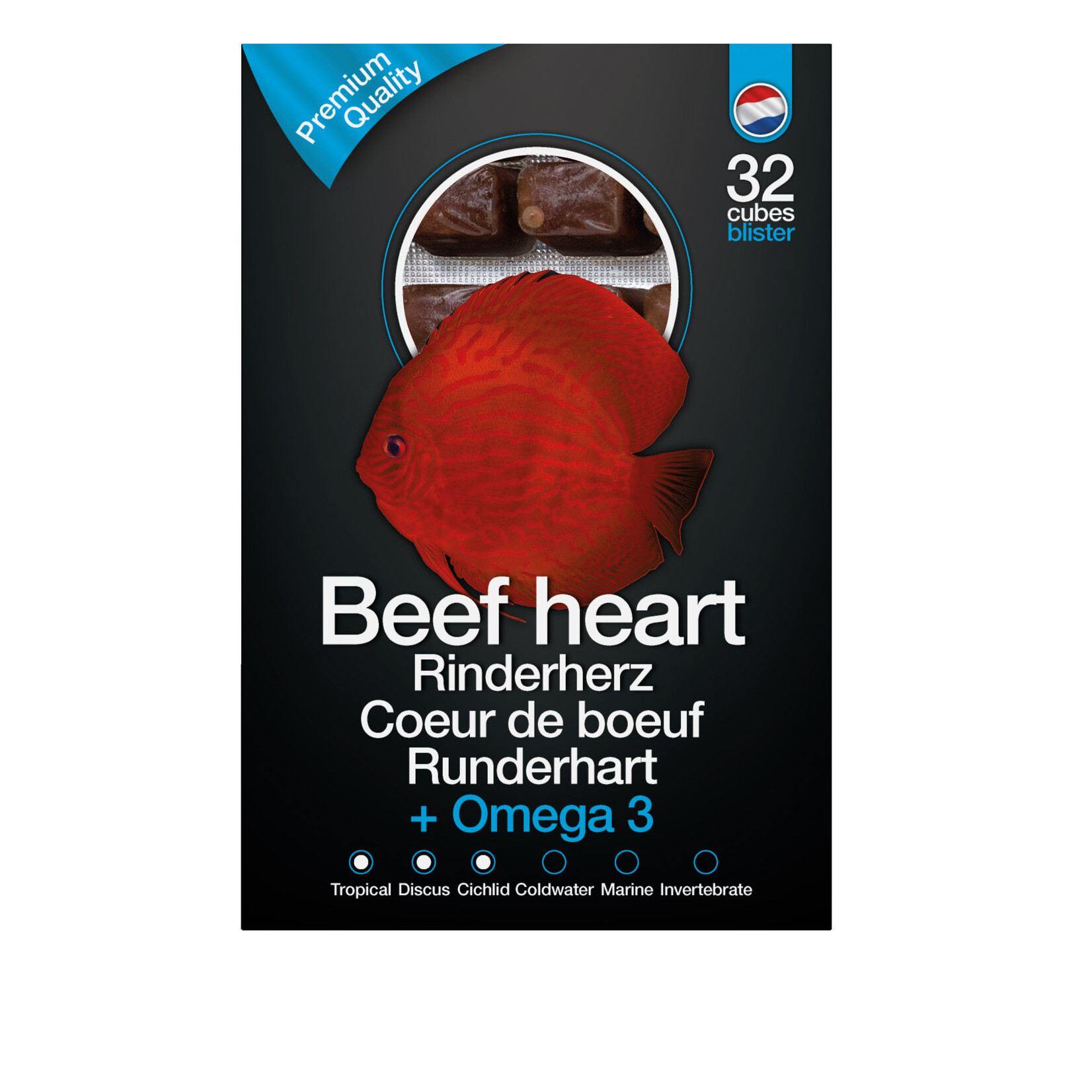Beef heart& omega 3 100gr