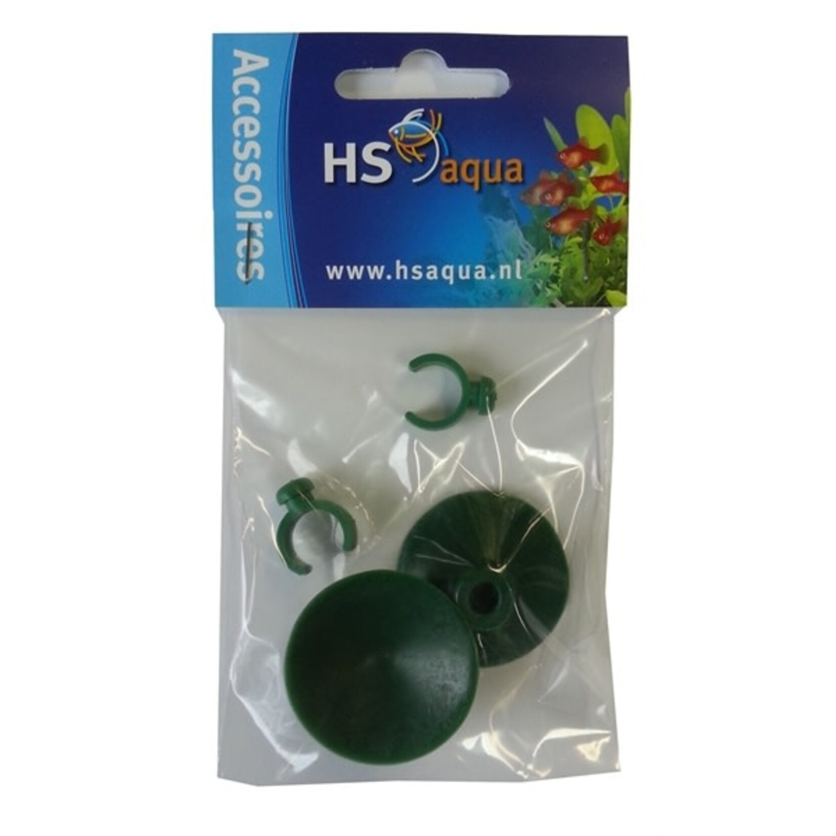 HS Aqua Clip piston green 12-16 per 2pcs.