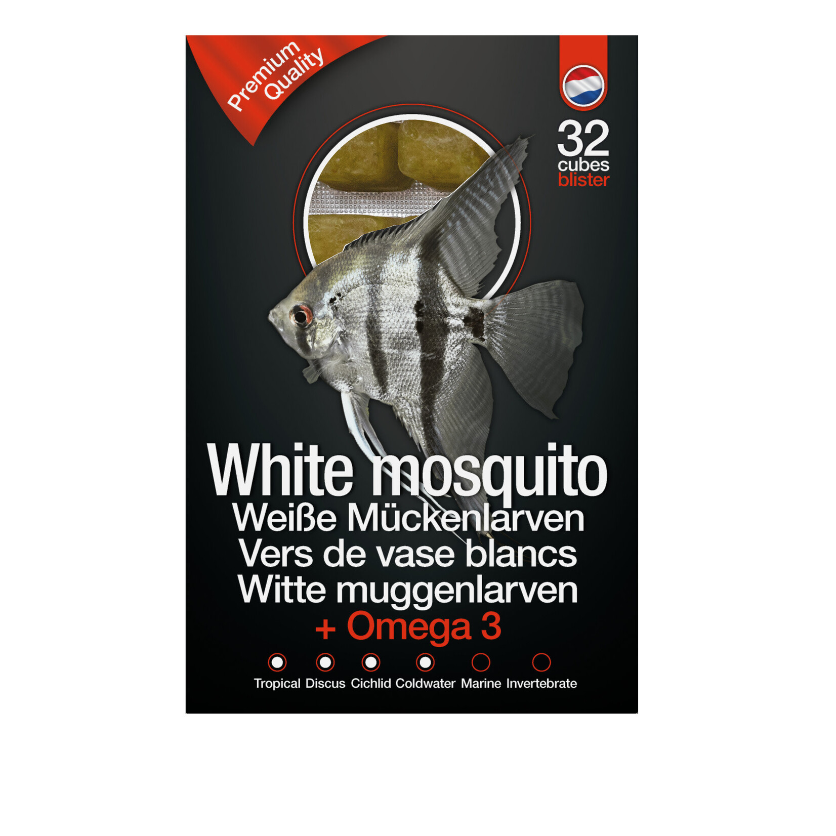 Witte mug & omega 3 special 100 GR