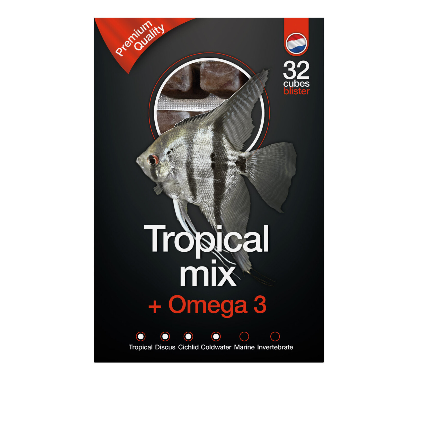 Tropic mix & omega3 100 GR