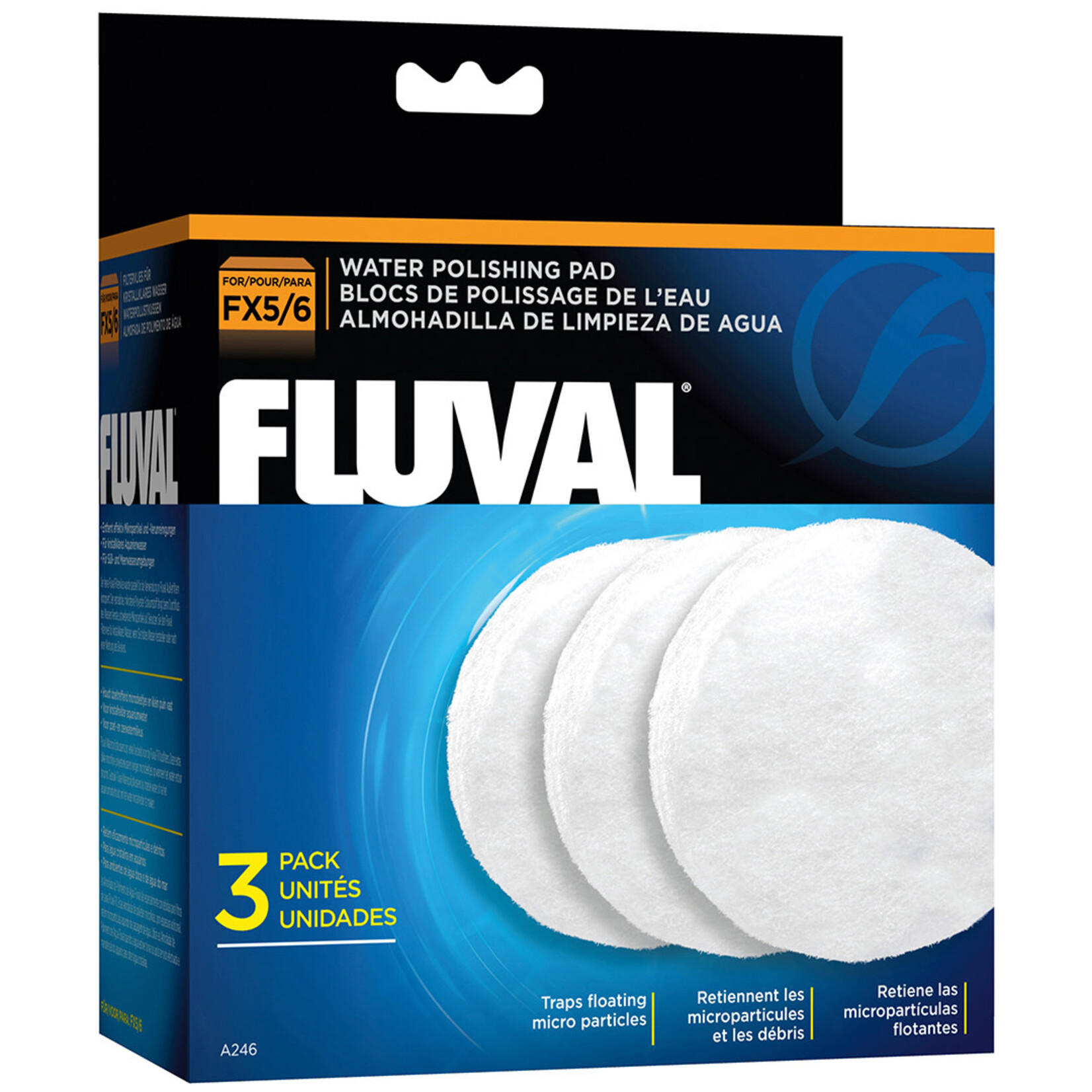 Fluval Quick-Clear voor FX2/FX4/FX5/FX6 busfilter, 3-pack