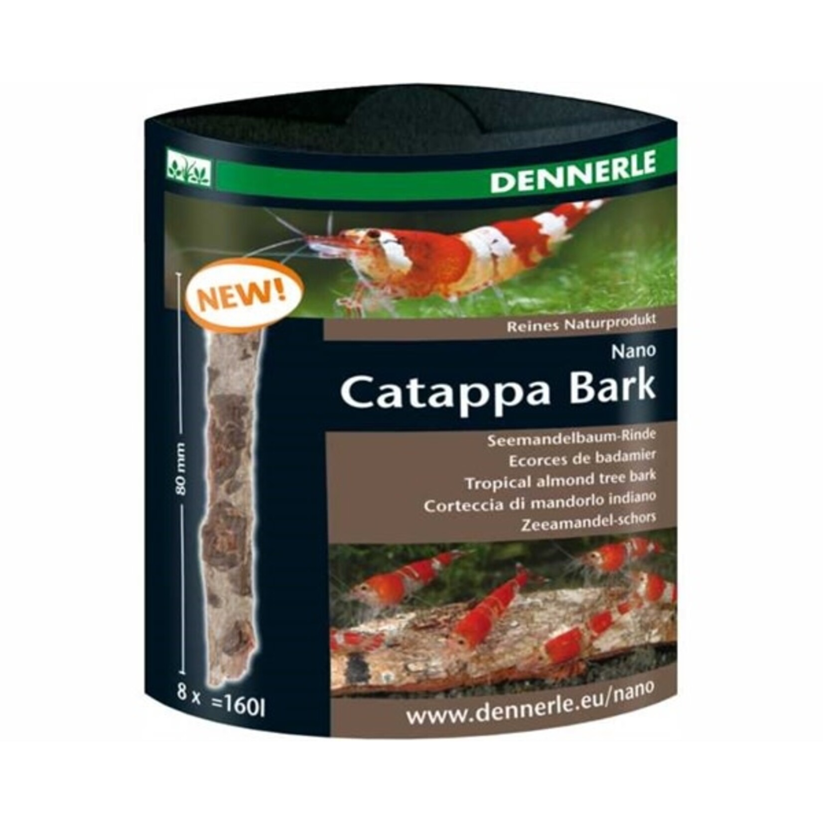 Dennerle Nano catappa barks 8 st