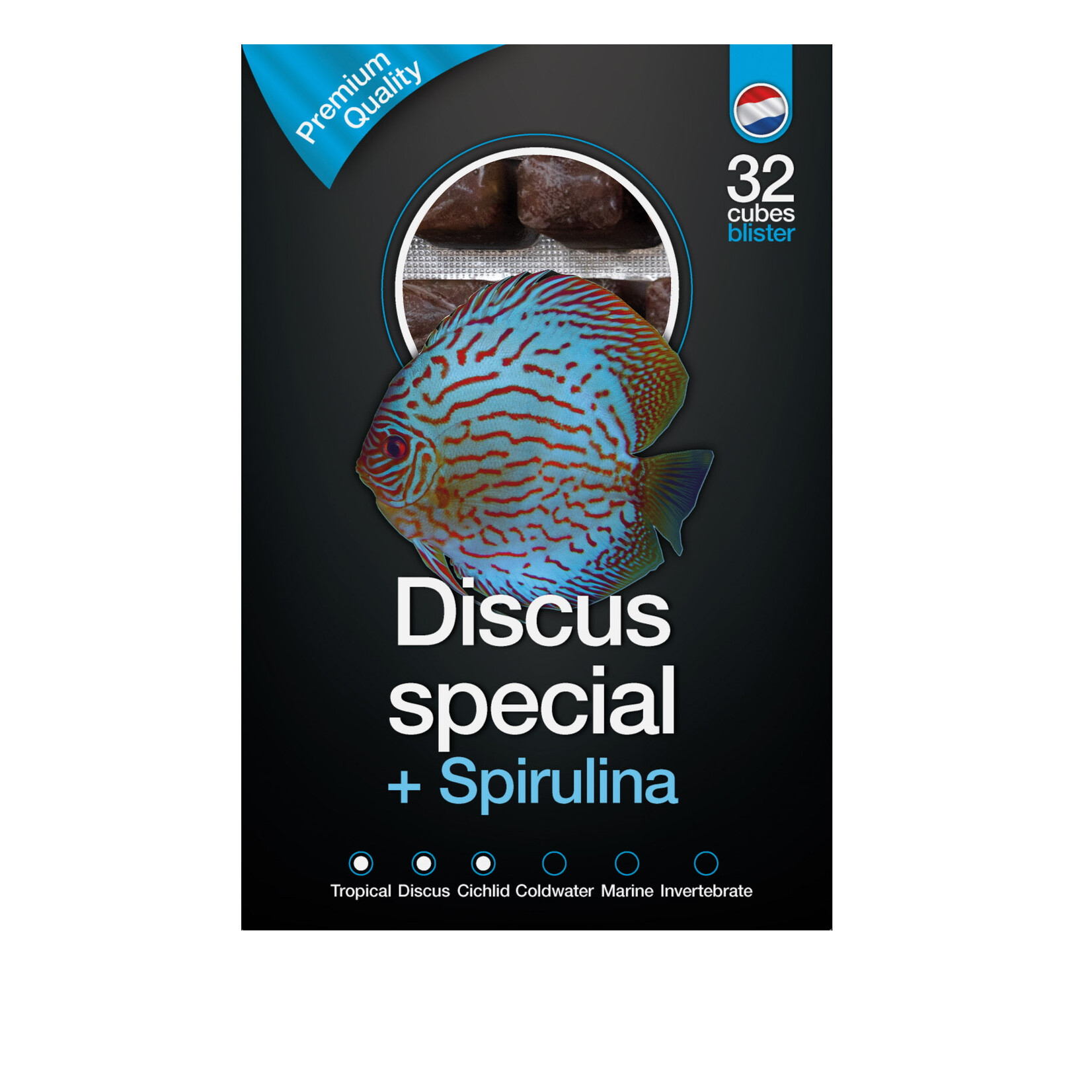 Discus special met spirulina 100gr