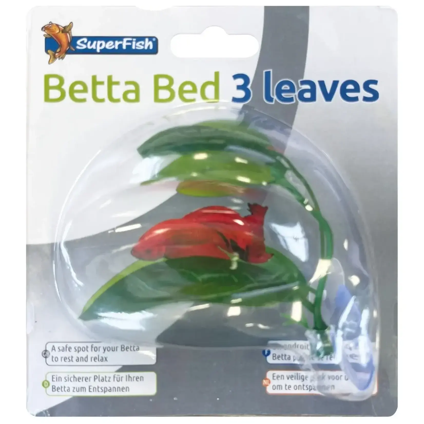 SuperFish Betta bed 3 leaves