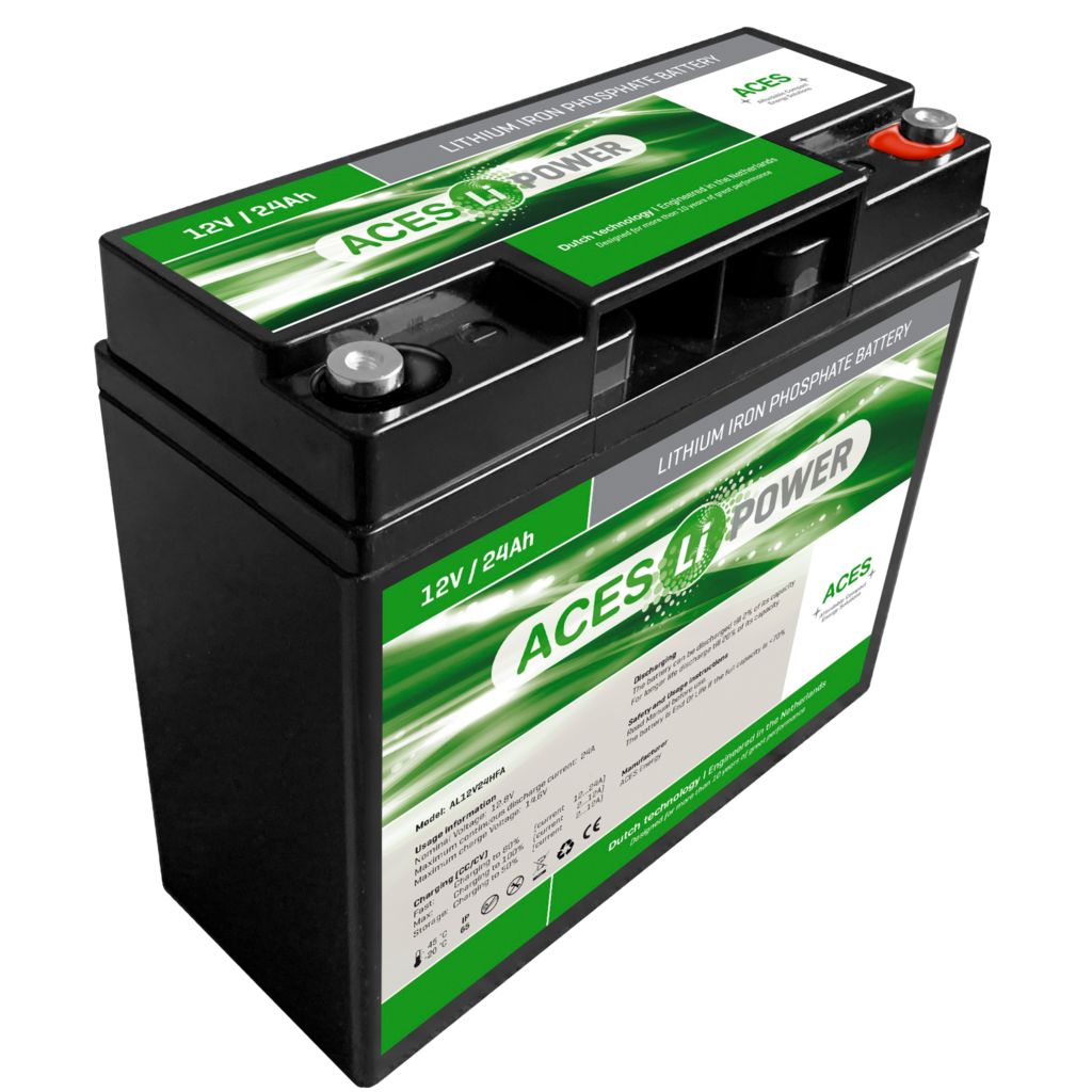 Aces Aces Lithium Accu 12V 24Ah