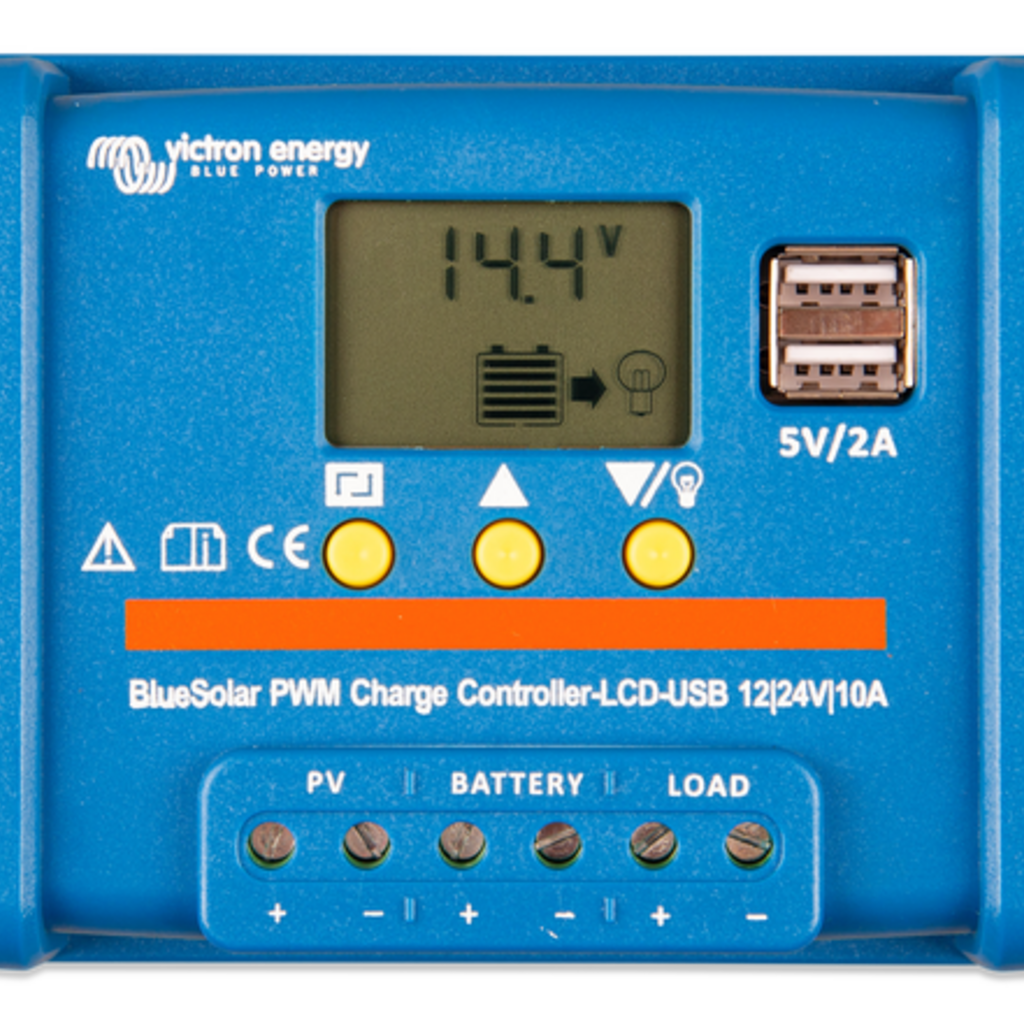 Victron Energy Victron BlueSolar PWM 12/24V 30A LCD&USB
