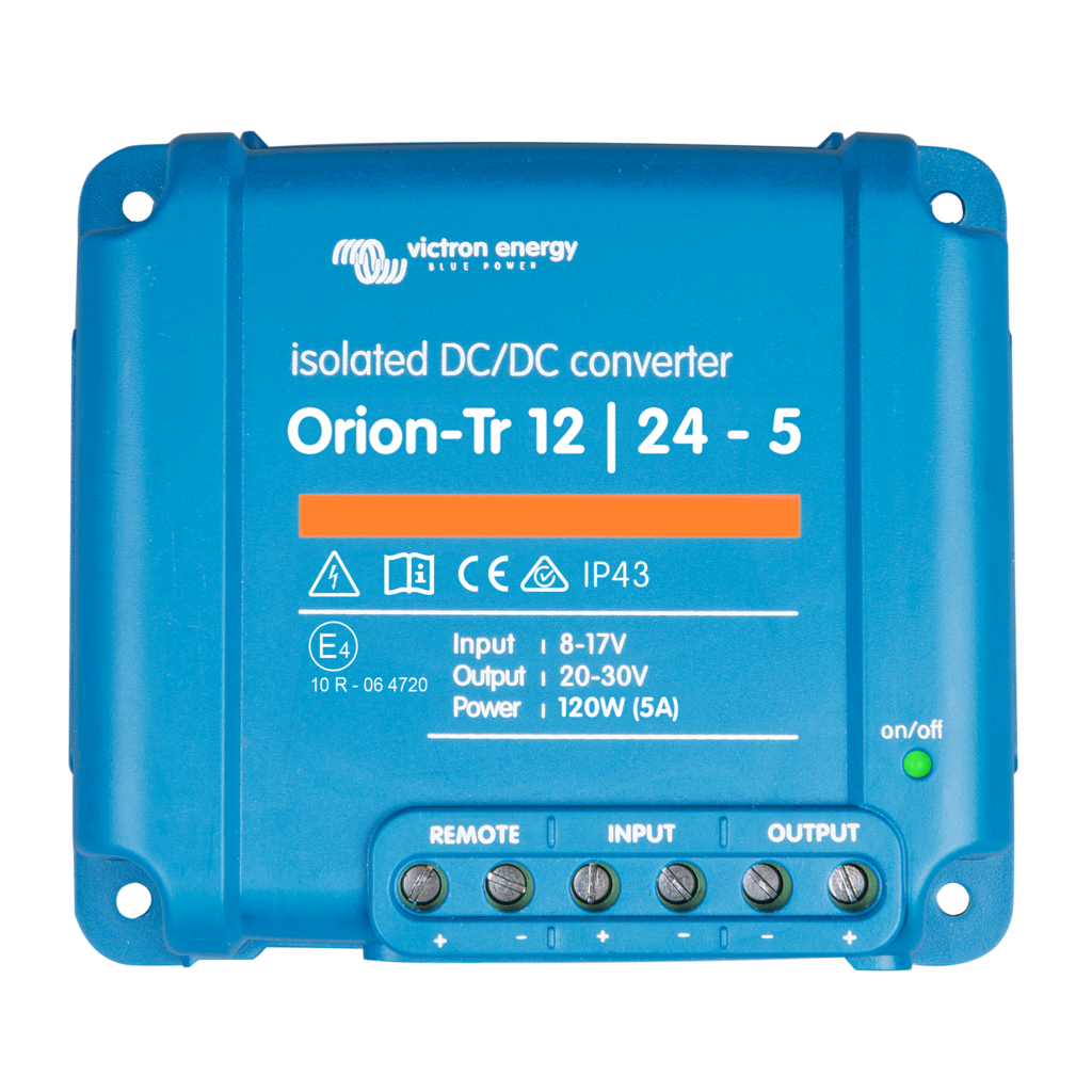 Victron Energy Victron Orion-Tr DC-DC 12/24-5A 120W Geïsoleerd