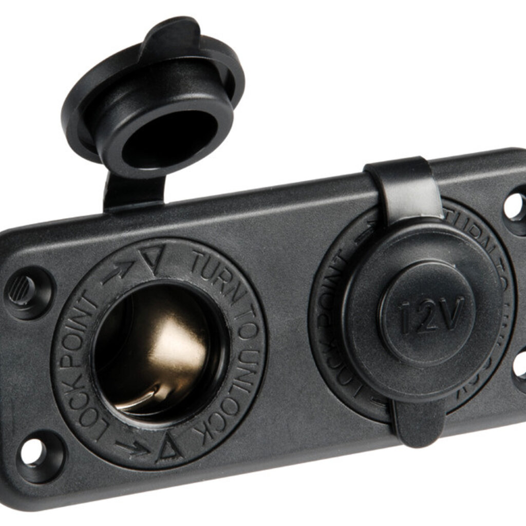 Osculati Dubbel Stopcontact 12V Waterdicht