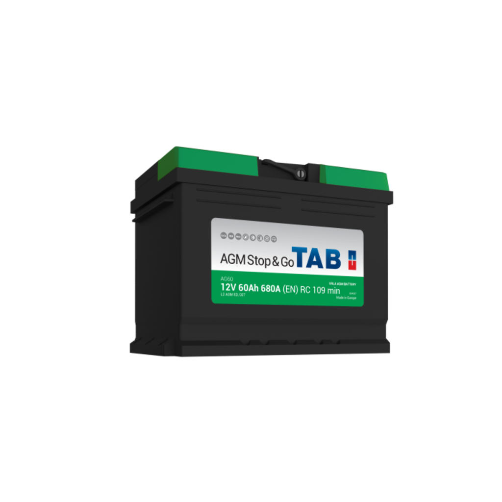 TAB TAB AGM Stop&Go accu 12V  60Ah