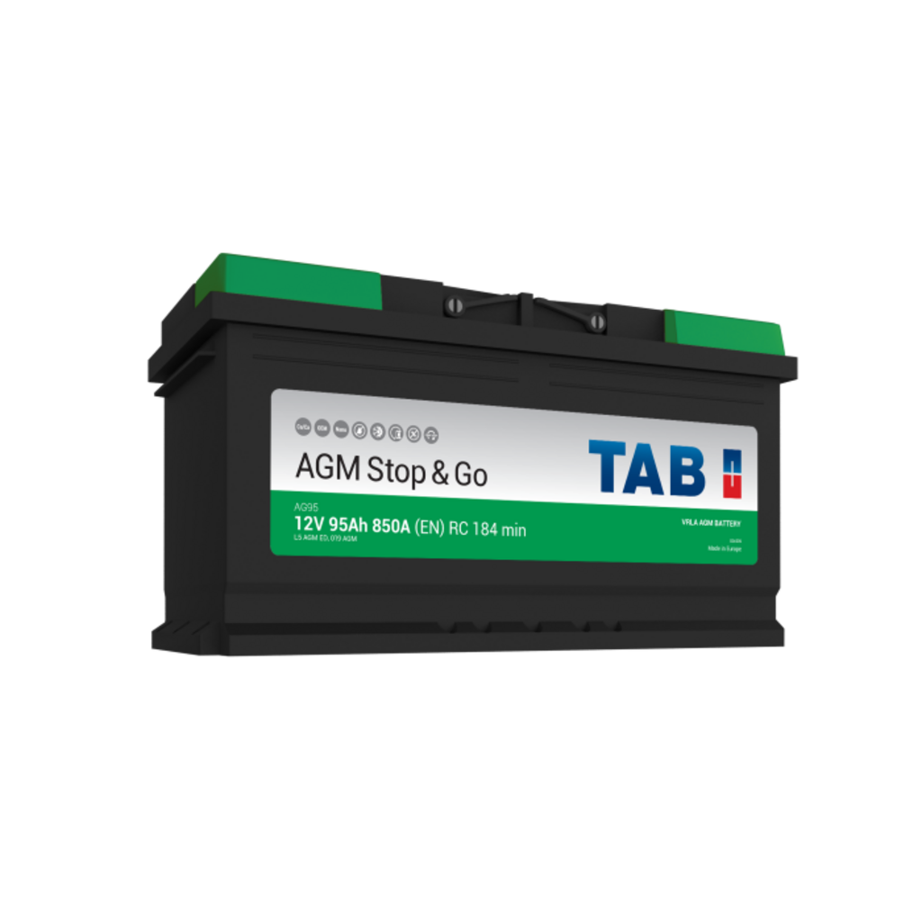 TAB TAB AGM Stop&Go accu 12V 95Ah