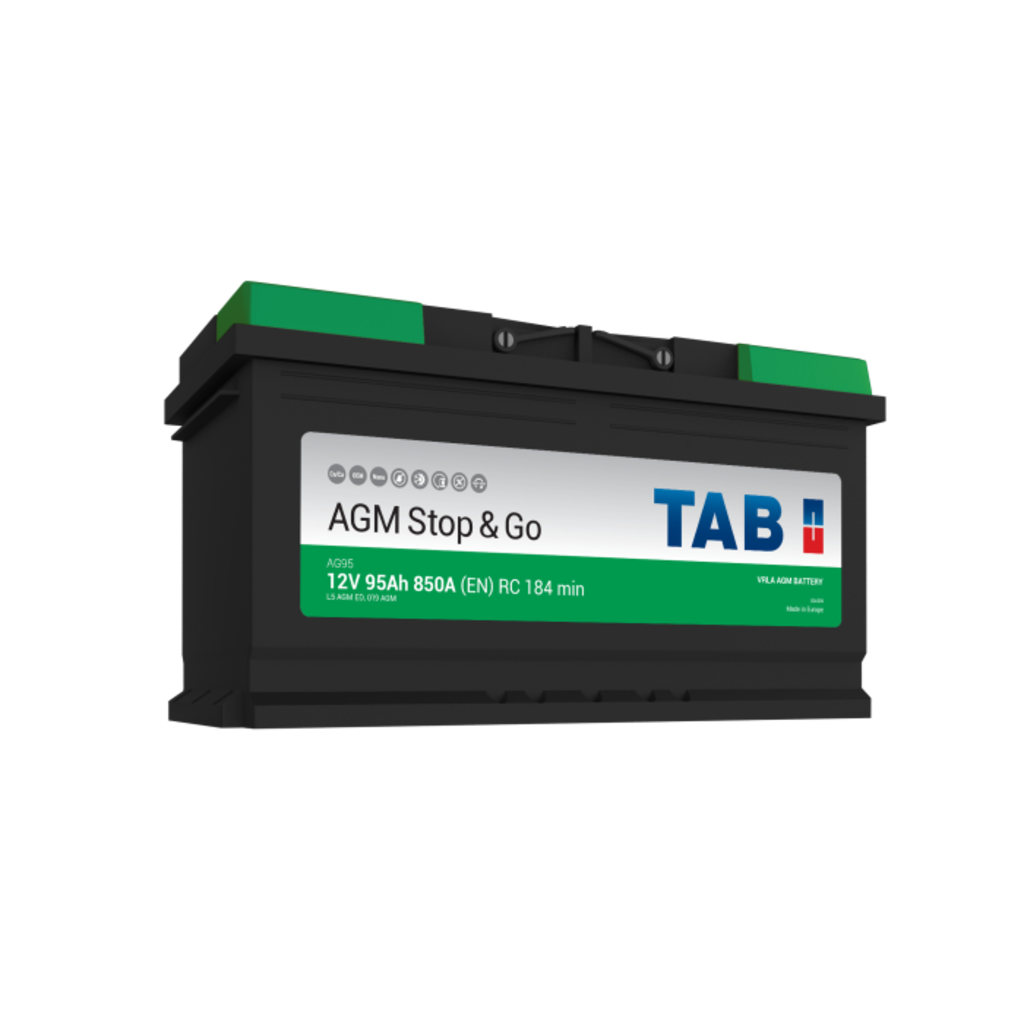 TAB TAB AGM Stop&Go accu 12V 95Ah