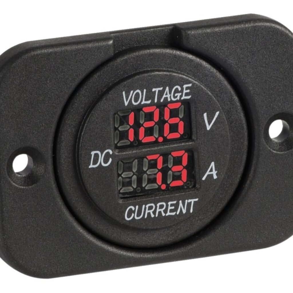 Osculati Digitale voltmeter en Ampèremeter