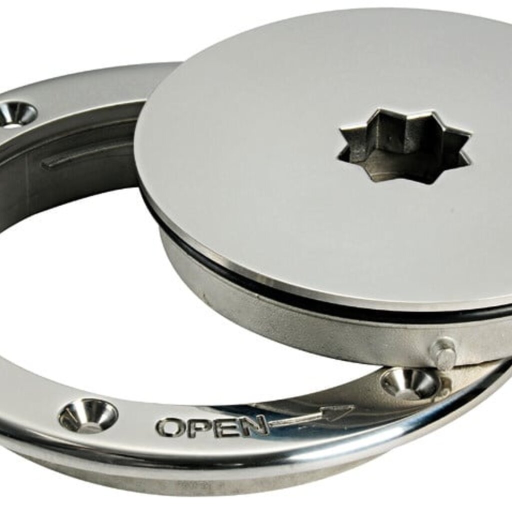 Inspectieluik RVS 120mm