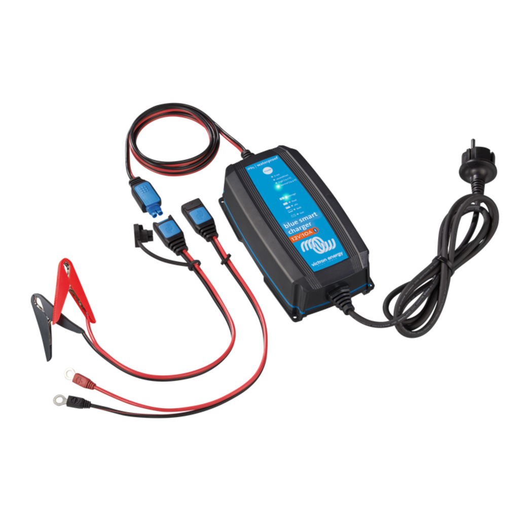 ACES Accu Lithium 12V 100Ah + Victron Acculader IP65 10A