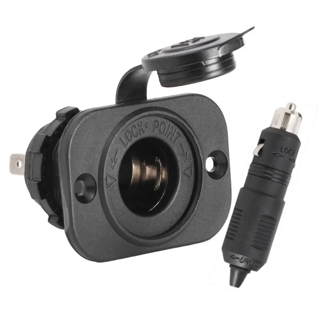 Osculati 12V stopcontact en stekker