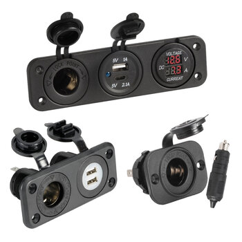 12V Stopcontact Set