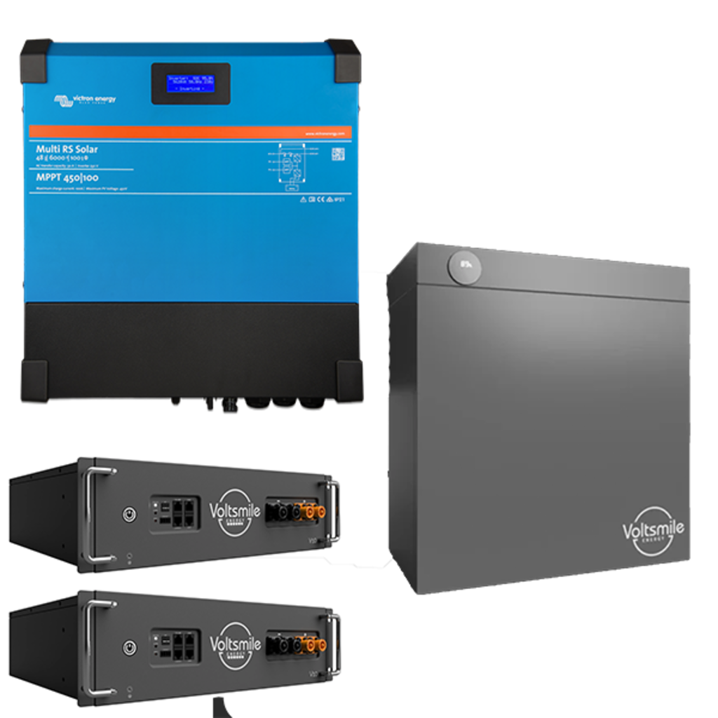 Voltsmile 1 fase pakket 6Kva - 10kwh