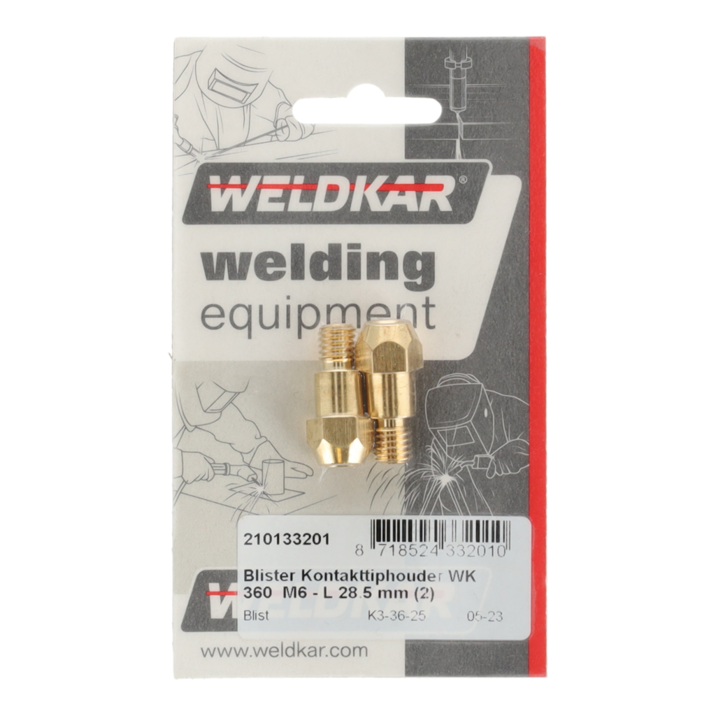 Weldkar Kontakttiphouder WK 360 M6 L = 28.5 mm (2)
