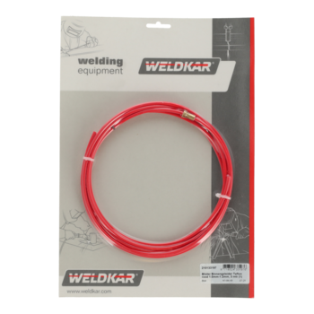 Weldkar Binnengeleider Teflon rood 1.0mm-1.2mm, 3 mtr (1)