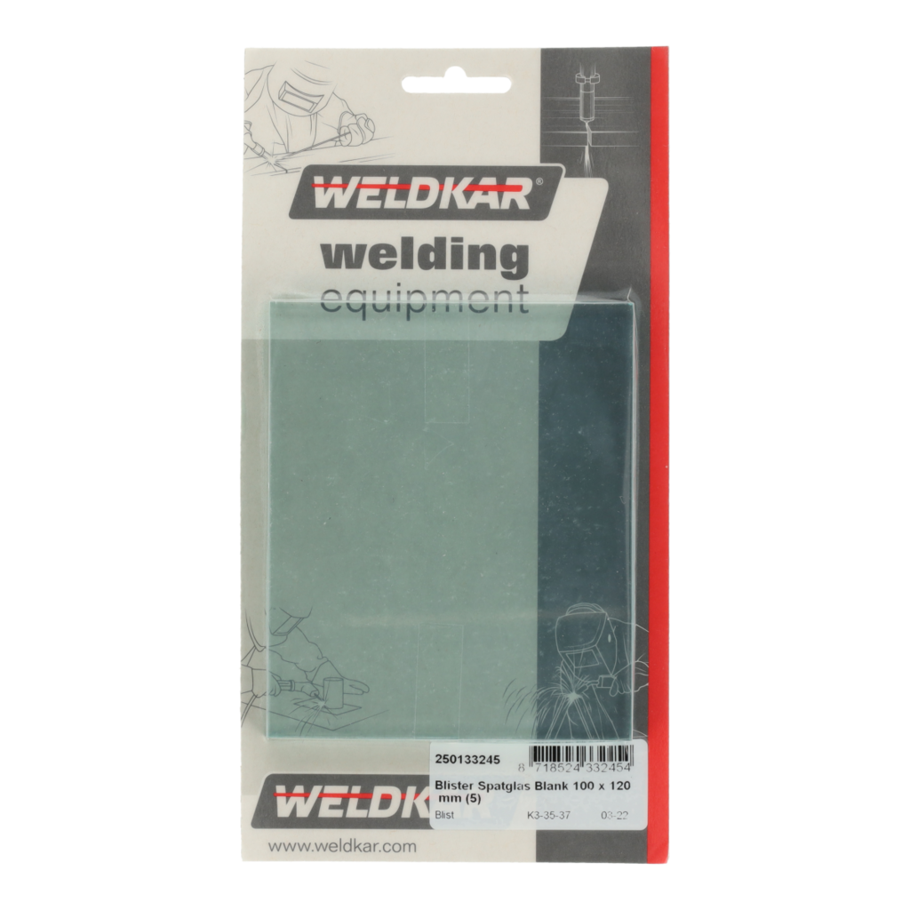Weldkar Spatglas Blank 100 x 120 mm