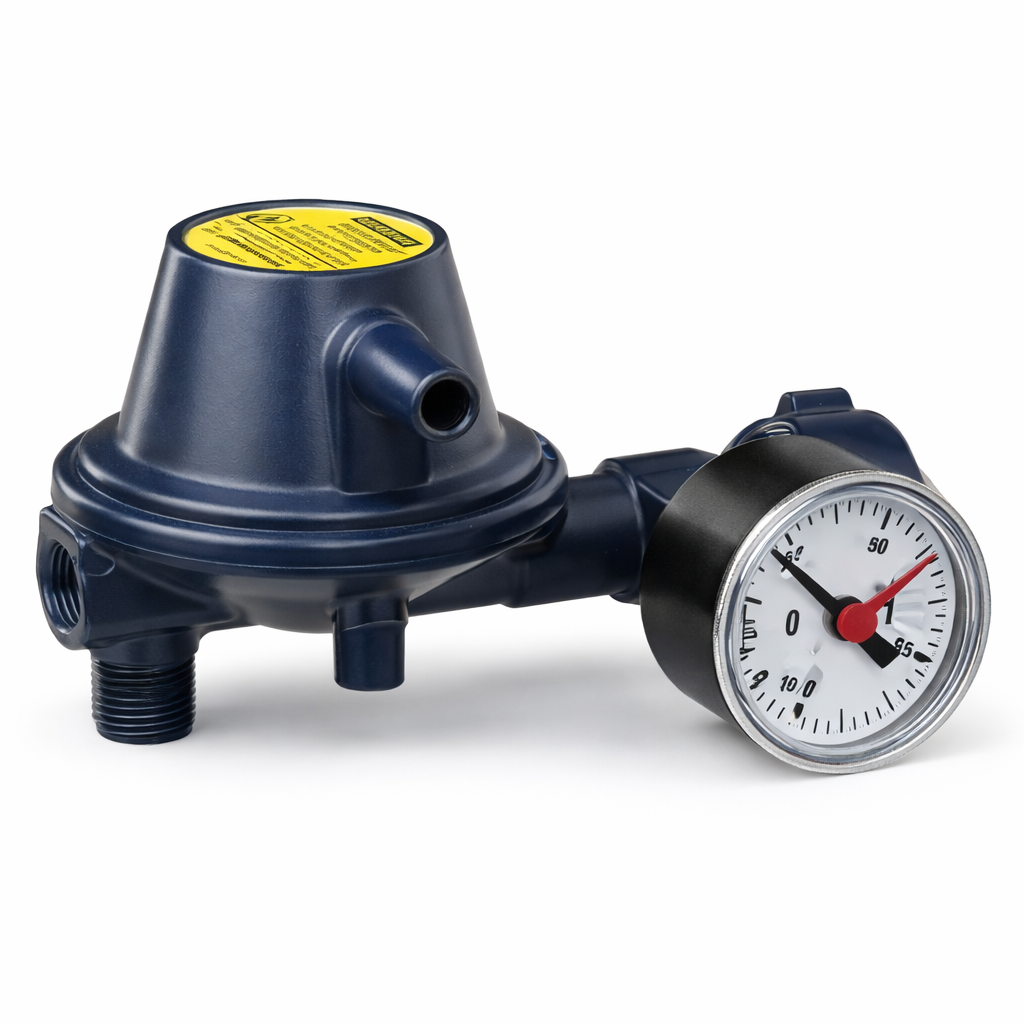 Drukregelaar met manometer