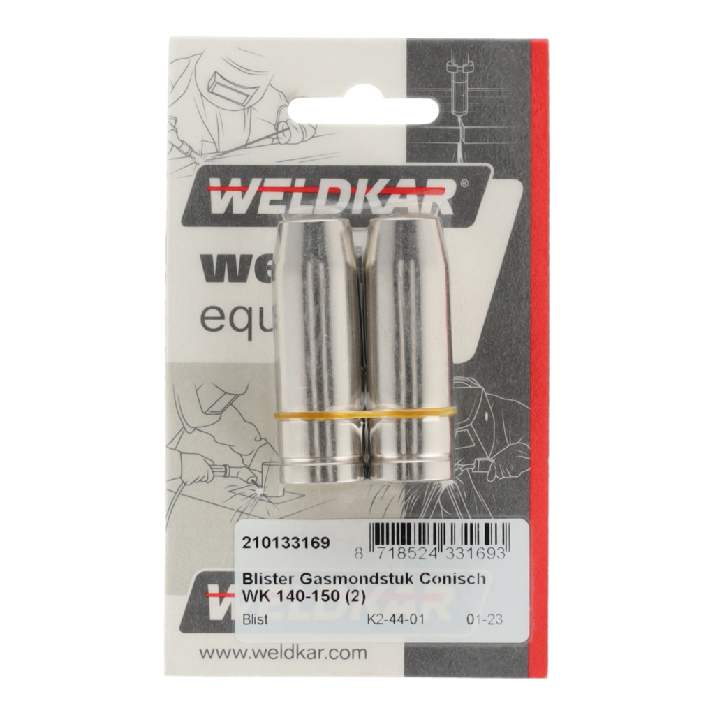 Weldkar Gasmondstuk Conisch voor MIG lastoorts WK 150