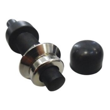 Osculati Waterdichte messing drukknop zwart