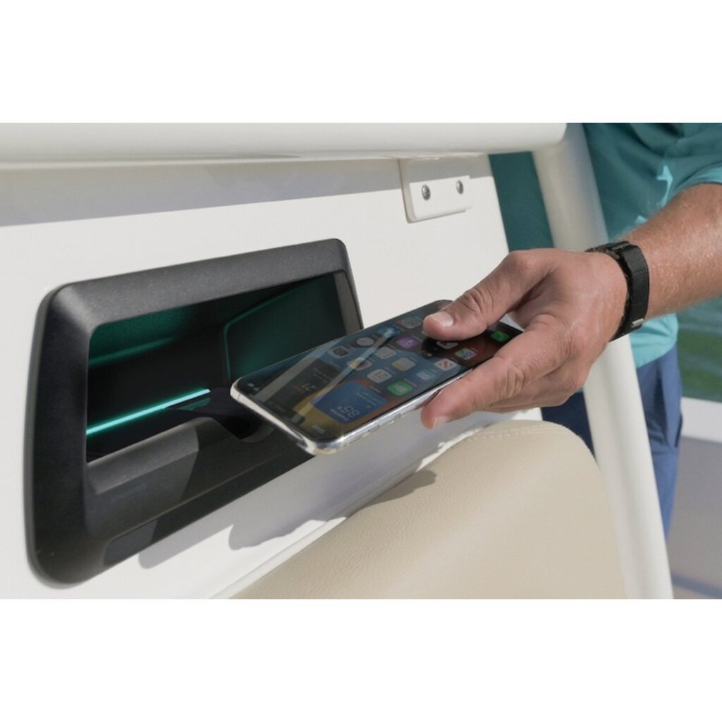 ROKK Draadloze oplader Console 15W 12/24V LED